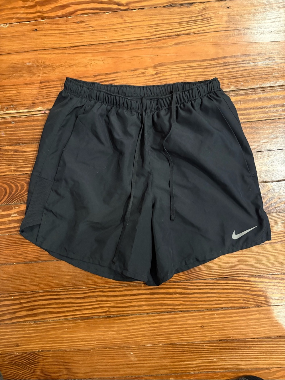 Women’s Nike Black Basketball Shorts with Reflective Swoosh